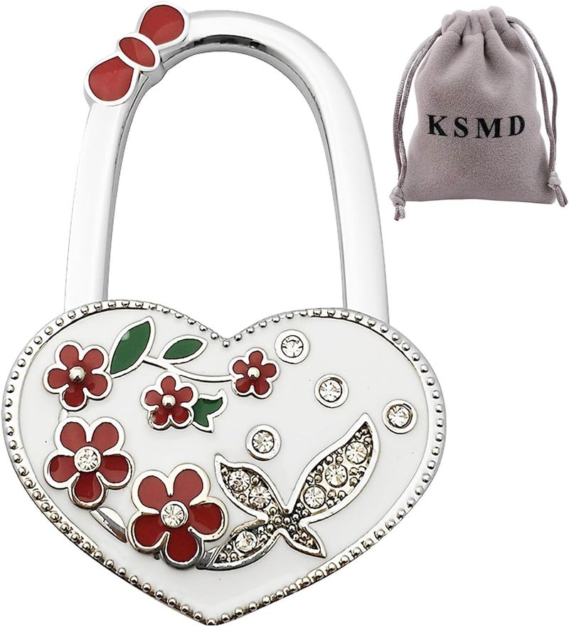 Variety Design Purse Hooks for Table and Bars,Portable Purse Hanger Organizers Hooks Handbag Pocketbook Holder Bag Storage for Desk,Foldable Folding Purse Table Hook Clutch Hanger